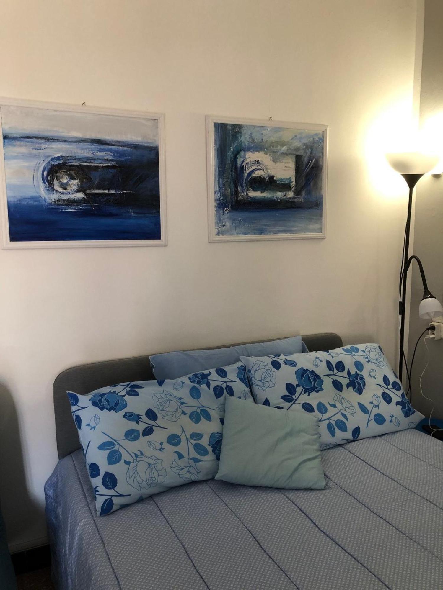 Welcome In The Cozy Blue Nest Pedestrian Menton Eksteriør billede