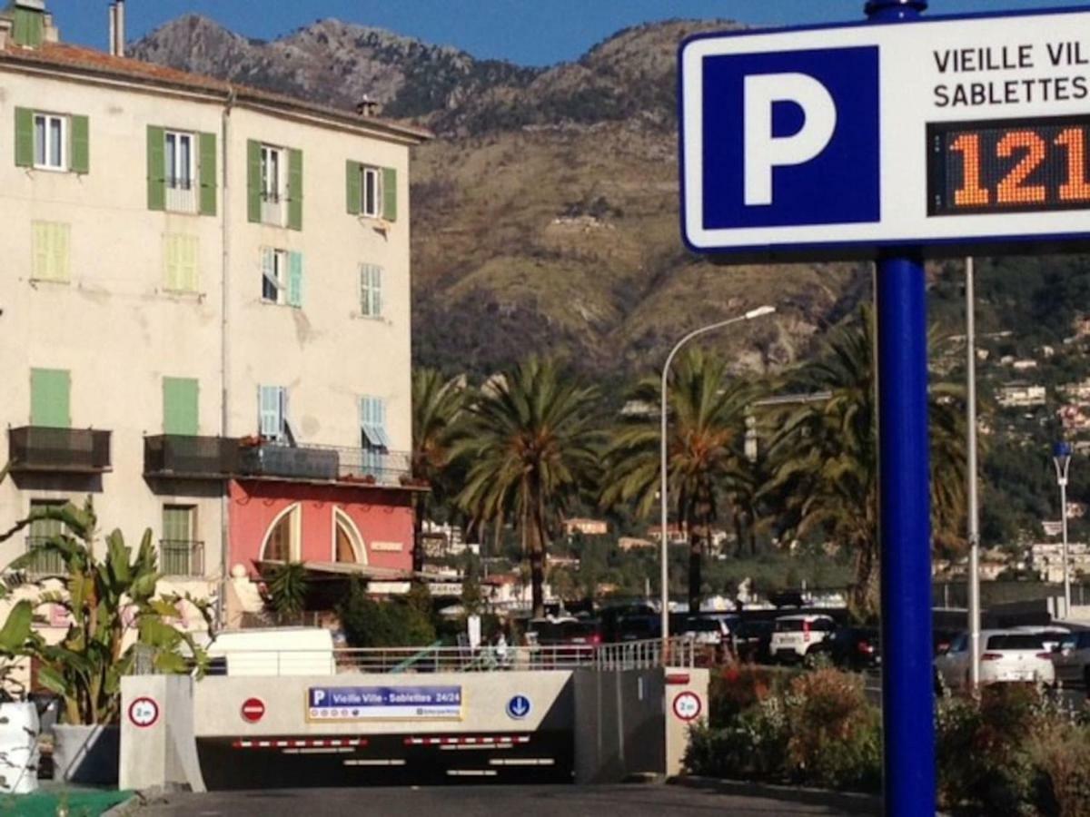 Welcome In The Cozy Blue Nest Pedestrian Menton Eksteriør billede
