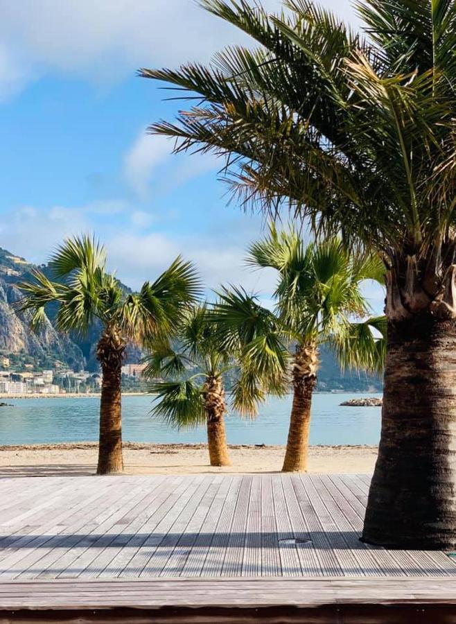 Welcome In The Cozy Blue Nest Pedestrian Menton Eksteriør billede